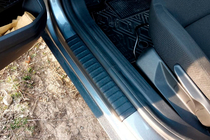 Renault Duster 2024- Nakładki na progi wewnętrzne EuroCap (Matowe, 4 szt., ABS) zdjęcia 1