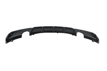 BMW 3 Series F30/F31 2012-2019 Dyfuzor tylnego zderzaka pod pojedynczy wydech po obu stronach V2 (do M-Sport, ABS) zdjęcia 2