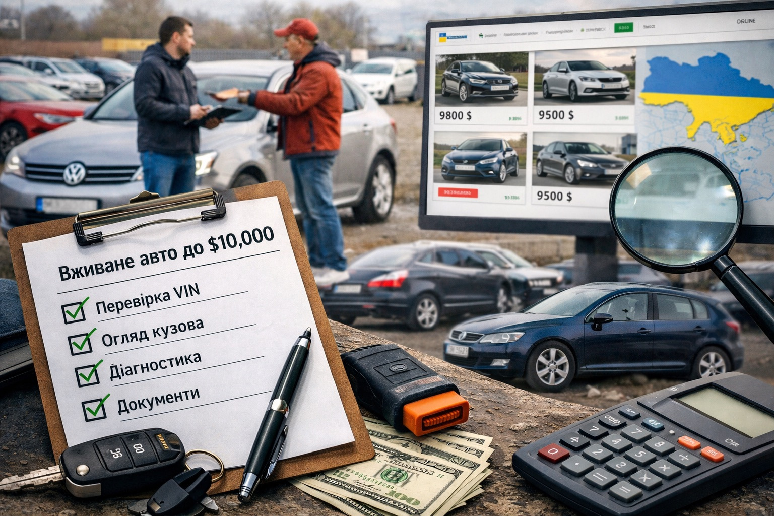 Auta używane do 10 000 $: jak znaleźć dobry egzemplarz w Ukrainie