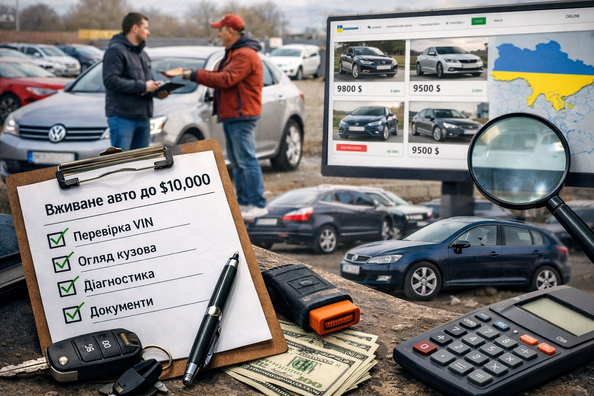 Auta używane do 10 000 $: jak znaleźć dobry egzemplarz w Ukrainie