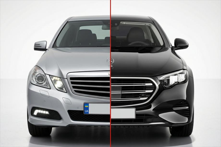 Mercedes E-class W212 2009-2016 Zestaw liftingowy do W214 Exclusive Image