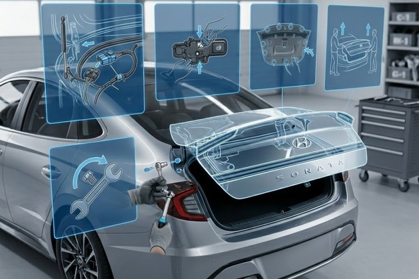Hyundai Sonata: jak zdjąć klapę bagażnika? Instrukcja krok po kroku