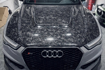 Audi A6 C7 2011-2017 Maska (2014-2017, kuty karbon) zdjęcia 1