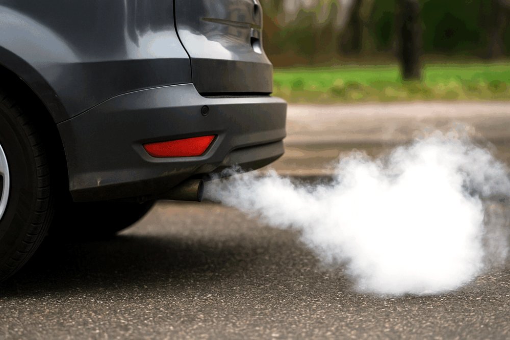 Dlaczego auto dymi na biało: przyczyny i co zrobić
