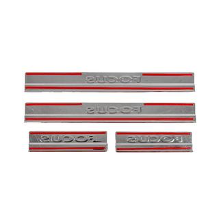 Nakładki na progi V2 (Carmos, 4 szt., stal nierdzewna) Ford Focus II 2008-2011 zdjęcia 4