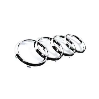 Przedni emblemat Audi chrom (285 x 100 mm) zdjęcia 3