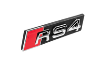 Audi Emblemat RS4 do grilla zdjęcia 3