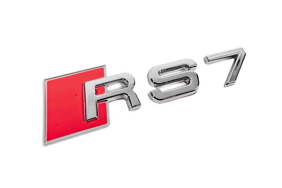 Audi Napis RS7 Zdjęcia 3