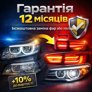 Dodatkowa gwarancja na reflektory przednie i lampy tylne