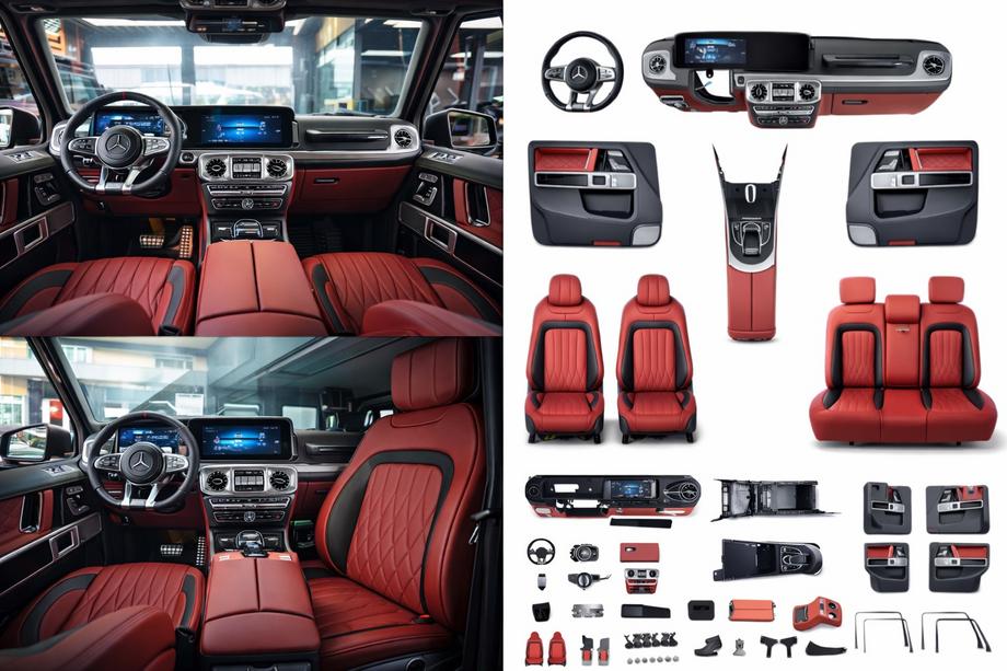 Mercedes G class W463 1990-2018 Zestaw do modernizacji wnętrza do W465 2026 Zdjęcia 1
