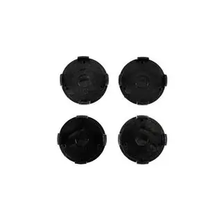Zaślepki do felg 60/56 mm (Czarne z chromem, 4 szt.) zdjęcia 4