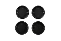 Audi Zaślepki do felg 60/58 mm (Czarne z chromem, 4 szt.) zdjęcia 4