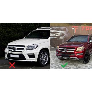 Przedni grill GT Panamericana (do GL Low) Mercedes GL/GLS сlass X166 2012-2019 zdjęcia 2