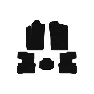Gumowe Dywaniki Carsuit (Czarne)