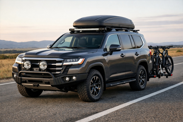 Co zamontować w Toyota Land Cruiser 300 na trasę