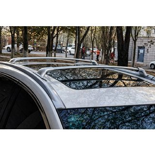Bagażnik dachowy (belki poprzeczne) na relingi OEM (2014-2018, 2 szt.) Nissan Murano 2014- zdjęcia 1