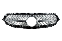 Mercedes E-class coupe C238 2016-2024 Przedni grill Diamond Silver (do Base, 2020-2023) zdjęcia 1