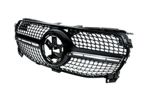 Mercedes GLE W167 2018- Przedni grill Diamond Black (do Base 2018-2023) zdjęcia 2