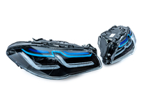 BMW 5 Series F10/F11 2010–2016 Przednie reflektory Full LED G30 Laser w stylu LCI (2010-2013, 2 szt.) zdjęcia 2