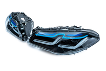 BMW 5 Series F10/F11 2010–2016 Przednie reflektory Full LED G30 Laser w stylu LCI (2010-2013, 2 szt.) zdjęcia 3