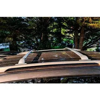 Belki poprzeczne bagażnika dachowego na zintegrowane relingi OEM (2 szt.) Nissan Pathfinder R52 2012-2021 zdjęcia 3