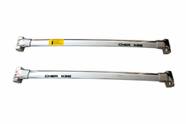Toyota Land Cruiser 200 2007-2021 Belki poprzeczne bagażnika dachowego na zintegrowane relingi OEM (2 szt.) zdjęcia 12