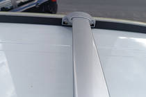 Acura MDX 2013-2020 Belki poprzeczne bagażnika dachowego na relingi zintegrowane OEM (2 szt.) Chrom zdjęcia 4