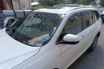 Honda Pilot 2015-2022 Belki poprzeczne bagażnika dachowego na relingi zintegrowane OEM (2 szt.) Szary zdjęcia 7