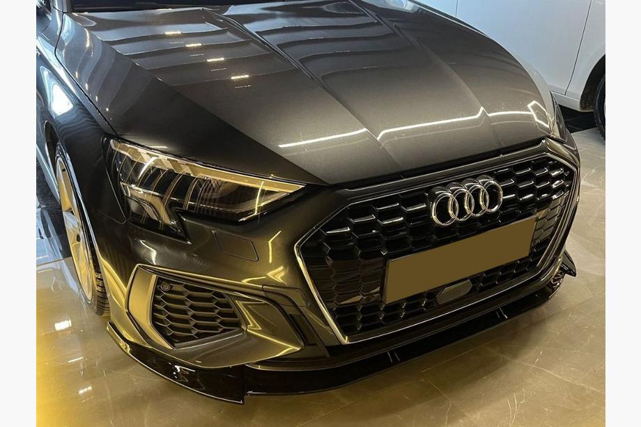 Audi A3 2020- Przedni splitter (dokładka lip) EuroCap (do S-line, 2020-2024, ABS) Image