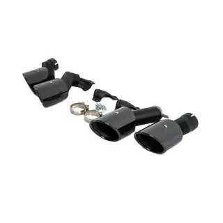 Końcówki wydechu V2 Black w stylu X5M F95 zdjęcia 3