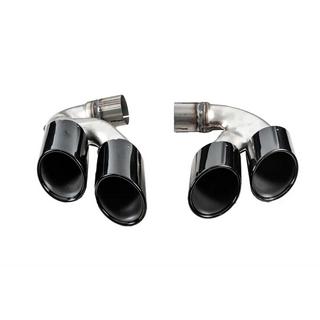 Końcówki wydechu V3 Black w stylu X6M F96 zdjęcia 1