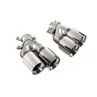 Końcówki wydechu M6 Silver (2 szt.) zdjęcia 4