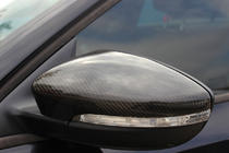 Volkswagen EOS 2011-2016 Nakładki na Lusterka (2 szt, Prawdziwy Carbon) zdjęcia 6