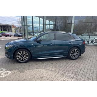 Progi boczne Allmond Grey (2 szt., aluminium) Audi Q8 2018- zdjęcia 1