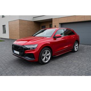 Progi boczne Maya Red (2 szt., Aluminium) Audi Q8 2018- zdjęcia 1
