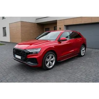 Progi boczne Maya Red (2 szt., Aluminium) Audi Q8 2018- zdjęcia 1
