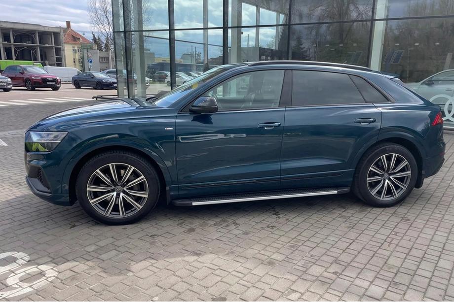 Audi Q8 2018- Progi boczne Maya V1 (2 szt., aluminium) Image