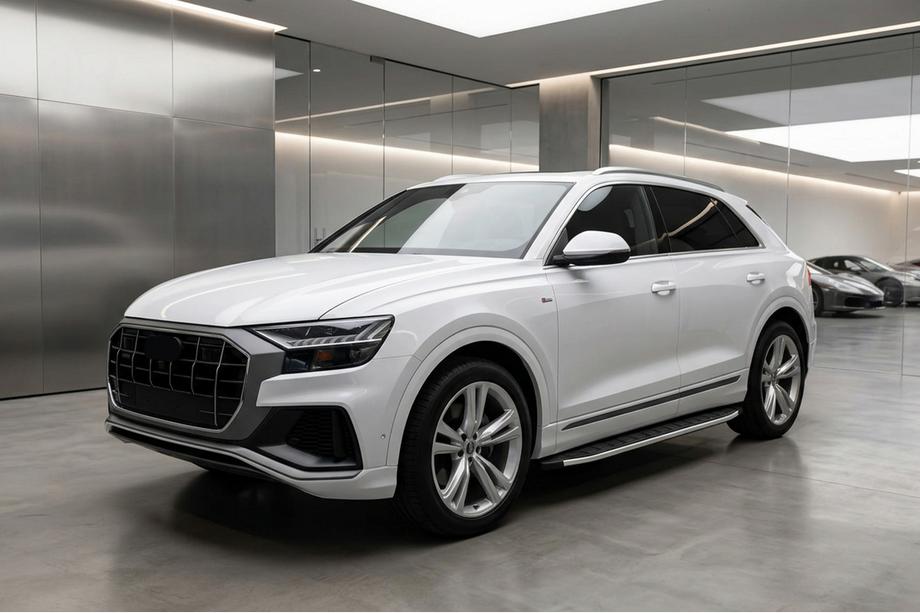 Audi Q8 2018- Progi boczne Fullmond (2 szt., Aluminium) Image