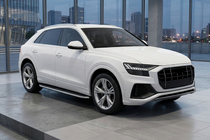 Audi Q8 2018- Progi Boczné Tayga Grey (2 szt., Aluminium) zdjęcia 1