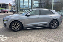 Audi Q8 2018- Stopnie boczne Bosphorus Grey (2 szt., aluminium) zdjęcia 1