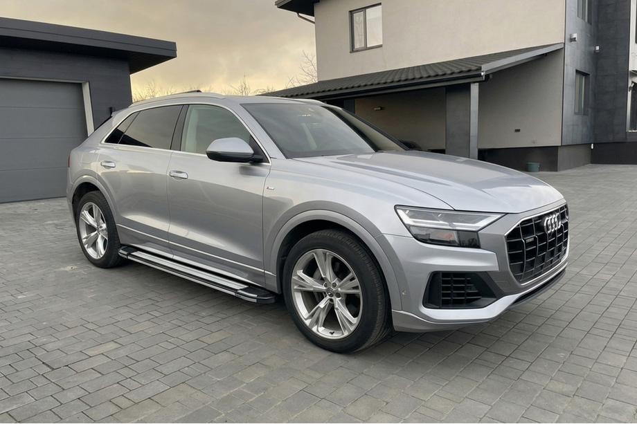 Audi Q8 2018- Rainbow Stopnie boczne (2 szt., aluminium) Image