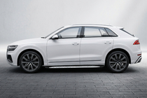 Audi Q8 2018- Progi Boczné Shining V1 (2 szt., Aluminium) zdjęcia 1