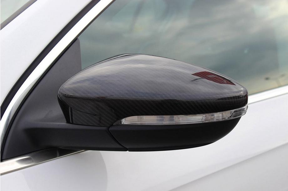 Volkswagen Passat CC 2008-2017 Nakładki na Lusterka (2 szt, Prawdziwy Carbon) Zdjęcia 10