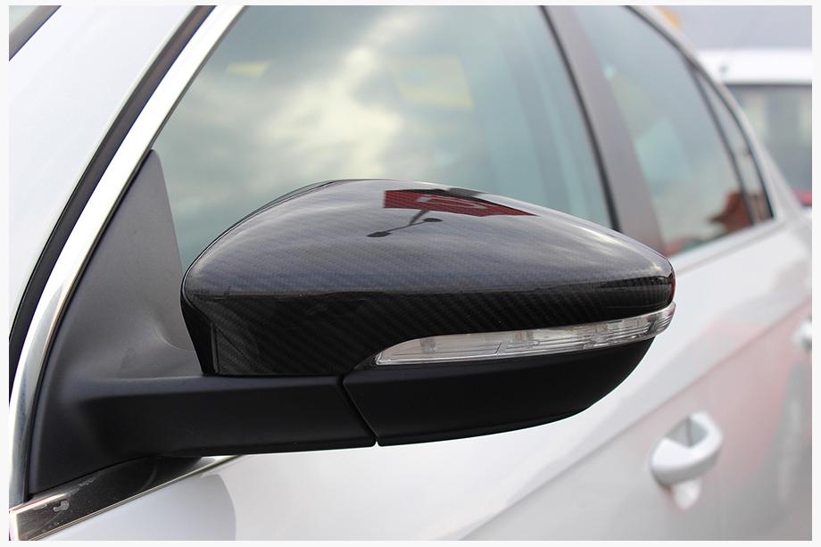 Volkswagen Passat CC 2008-2017 Nakładki na Lusterka (2 szt, Prawdziwy Carbon) Zdjęcia 11