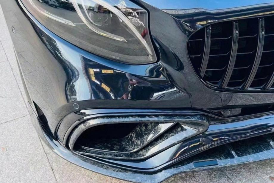 Mercedes S-class C217 Coupe 2014-2020 Zestaw nakładek BRB (karbon kuty) Image