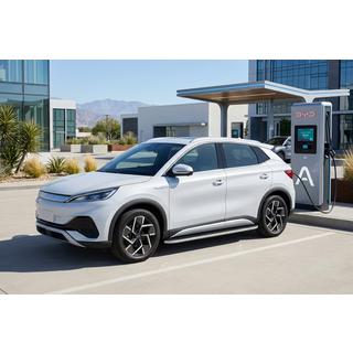 Stopnie boczne Tayga Grey (2 szt., aluminium) BYD Atto 3 2021- zdjęcia 1