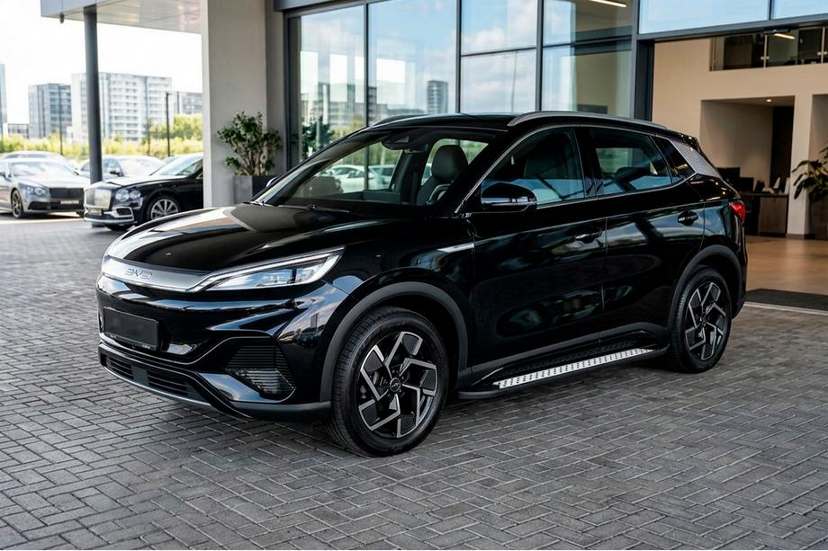 BYD Atto 3 2021- Progi Boczné Vision New Black (2 szt., Aluminium) Image