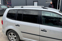 Volkswagen Touran 2010-2015 Relingi dachowe chromowane zdjęcia 2