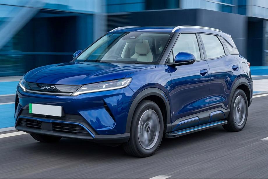 BYD Atto 2/Yuan Up 2024– Stopnie boczne Maya Blue (2 szt., Aluminium) Zdjęcia 1