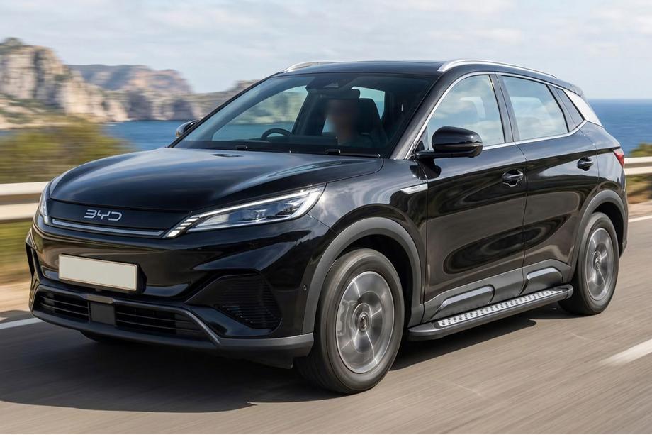 BYD Atto 2/Yuan Up 2024– Progi Boczné Vision New Black (2 szt., Aluminium) Image